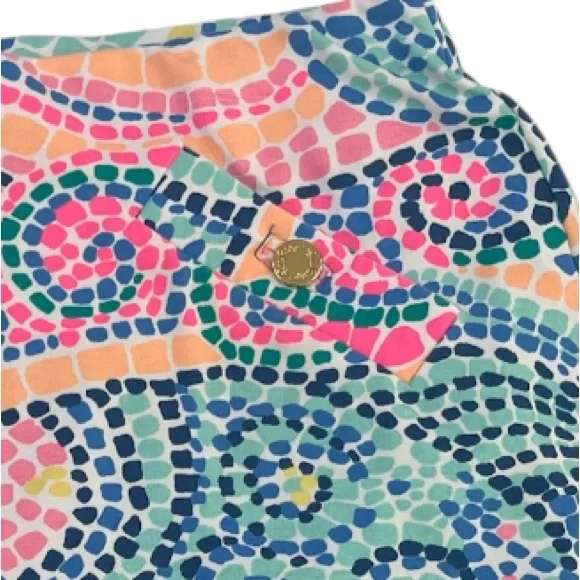 Lilly Pulitzer Madison Skort Mosaic Print M - Picture 6 of 9